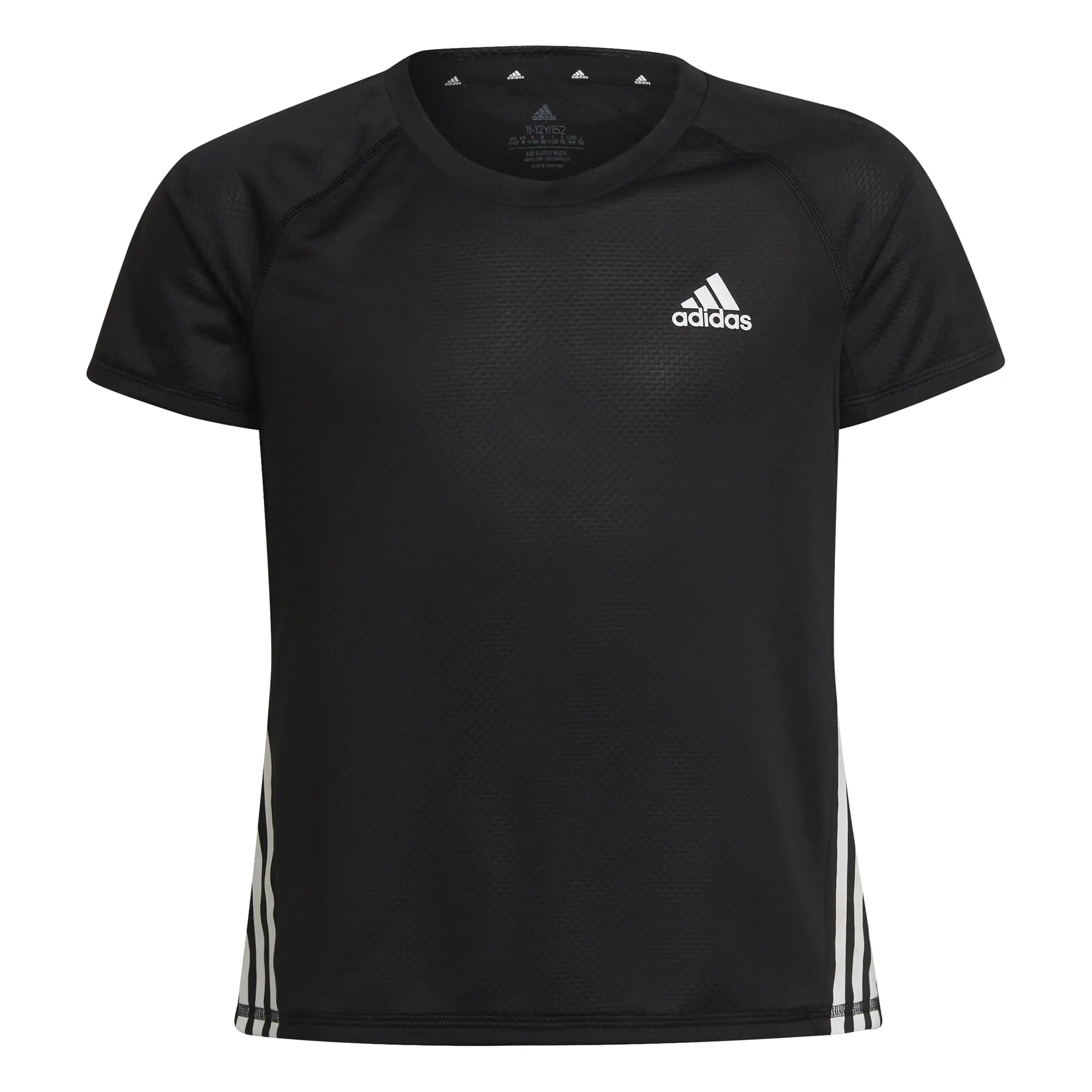 Mädchen-T-Shirt adidas Aeroready 3-Stripes